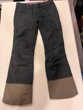 Westbeach Canadian Snowboarding Waterproof Faux Denim Ski Snowboard Pants Small